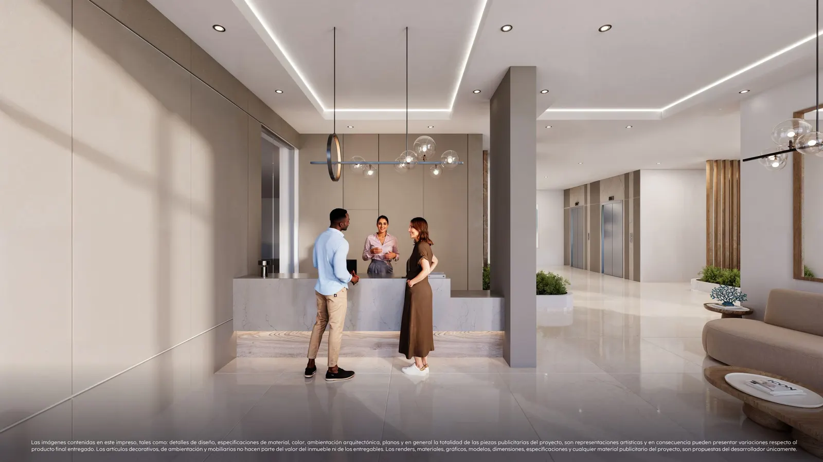 Recepción y coffee bar